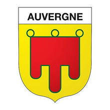 Supstick Autocollant Stickers Blason de région département Auvergne Format 10x8cm