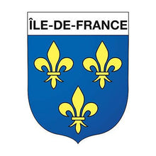 Supstick Autocollant Stickers Blason de région département Île de France Format 15x12cm