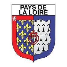 Supstick Autocollant Stickers Blason de région département Pays de la Loire Format 15x12cm