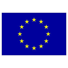 Panneau Rigide Format 18x12cm Drapeau de Pays Nation Union européenne épaisseur 3mm