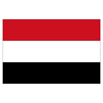 Panneau Rigide Format 18x12cm Drapeau de Pays Nation yémen épaisseur 3mm