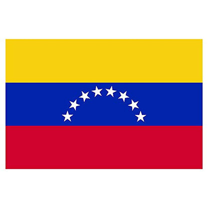 Panneau Rigide Format 18x12cm Drapeau de Pays Nation Venezuela épaisseur 3mm