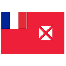 Panneau Rigide Format 18x12cm Drapeau de Pays Nation Wallis et Futuna épaisseur 3mm