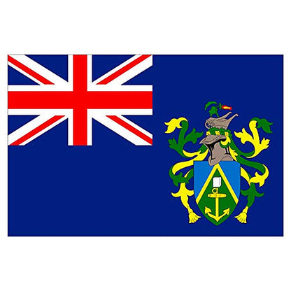 Panneau Rigide Format 18x12cm Drapeau de Pays Nation iles Pitcairn épaisseur 3mm