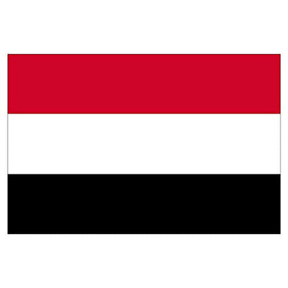 Panneau Rigide Format 18x12cm Drapeau de Pays Nation Yemen épaisseur 3mm