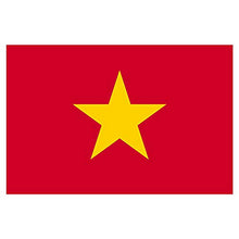 Panneau Rigide Format 18x12cm Drapeau de Pays Nation Vietnam épaisseur 3mm