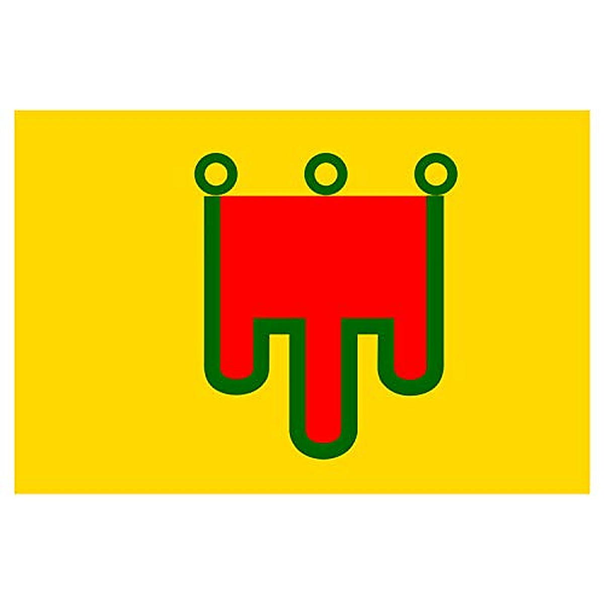 Panneau Rigide Format 15x10cm Drapeau de département région française Auvergne-Rhone-Alpes épaisseur 3mm