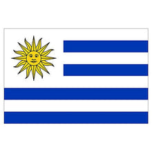Panneau Rigide Format 18x12cm Drapeau de Pays Nation Uruguay épaisseur 3mm