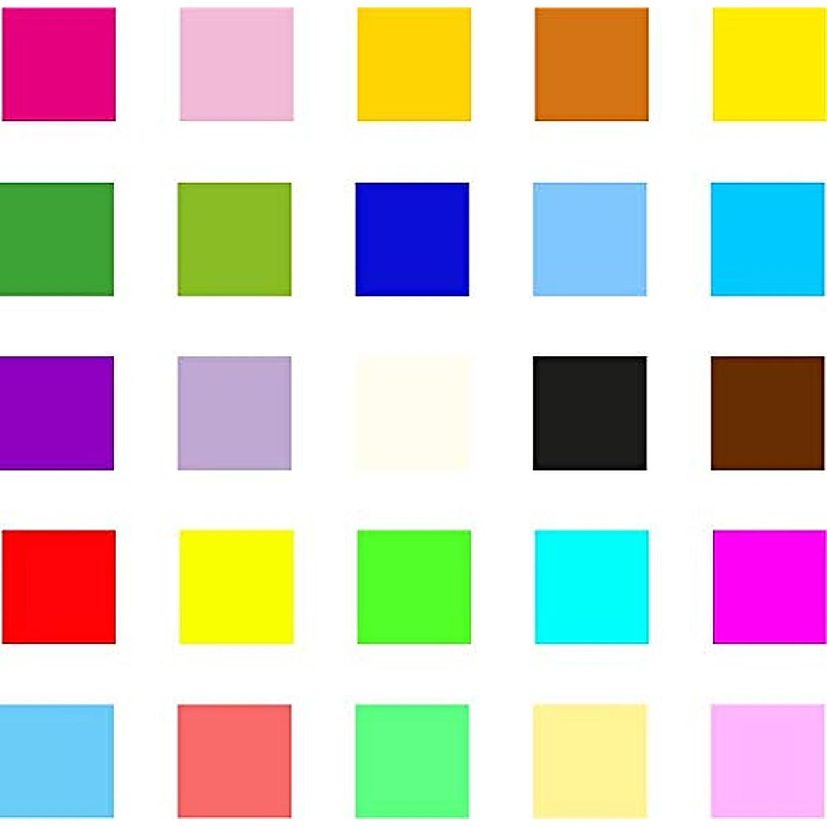Gommettes Autocollantses carrés 30mm - 3000 étiquettes - scrapbooking, album photo, livres, agenda, loisir créatif