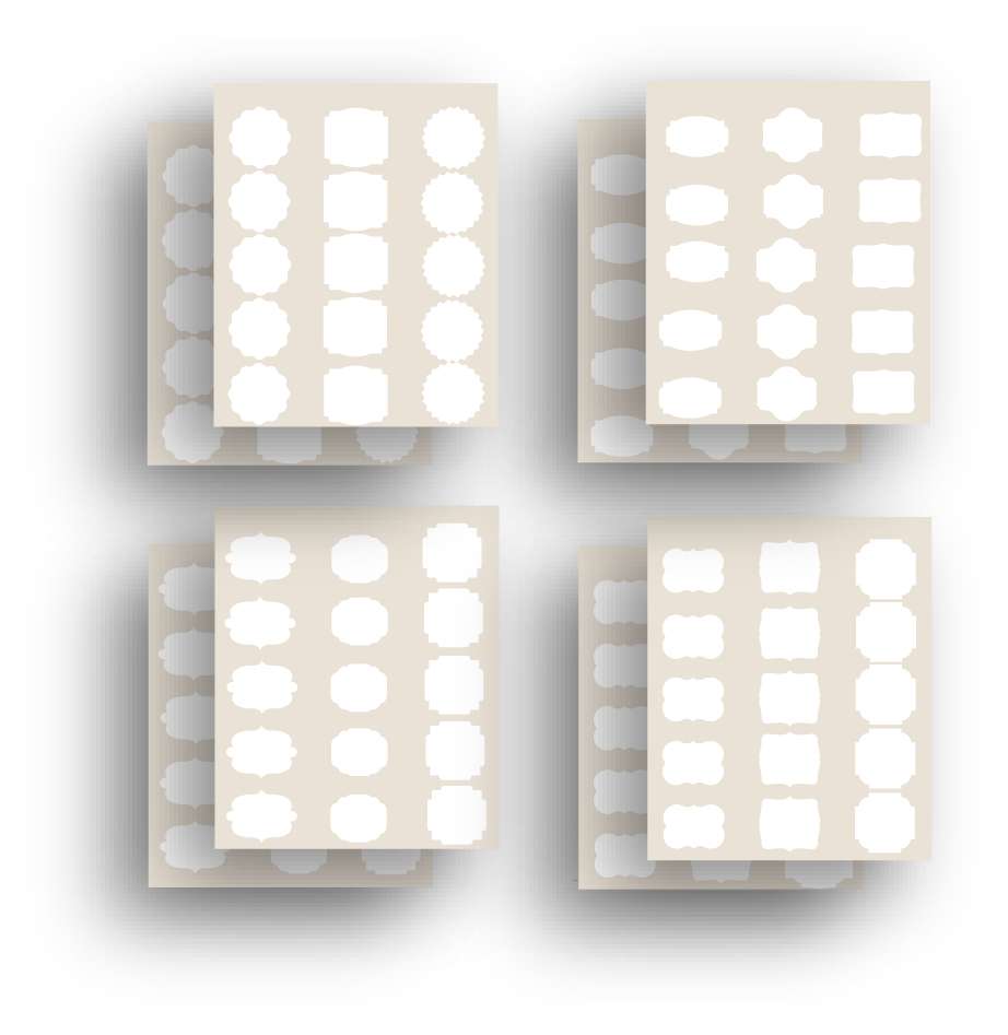 Etiquettes bocaux, autocollantes Réutilisables Effaçable pour épices, pot de confirure, rangement Cuisine 180 pcs