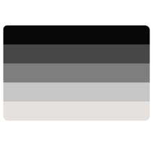 Panneau PVC Format 12X18cmDrapeau Allié Hétérosexuel épaisseur 3mm