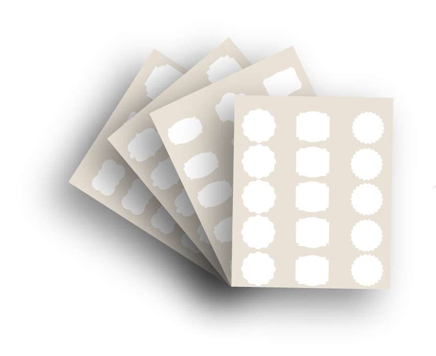Etiquettes bocaux, autocollantes Réutilisables Effaçable pour épices, pot de confirure, rangement Cuisine 180 pcs
