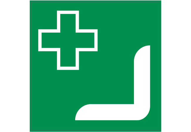 Autocollant Indication Pharmacie - Signalétique de Service