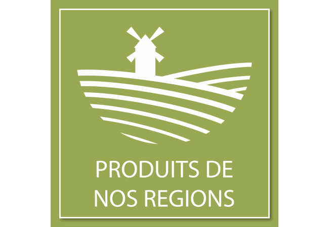 Autocollant Logo Produits Régionaux