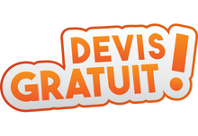 Autocollant Promotionnel « Devis Gratuit »