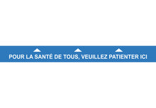 Bande adhésive de distanciation sociale COVID-19