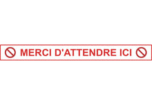 Bande adhésive distance de sécurité COVID-19