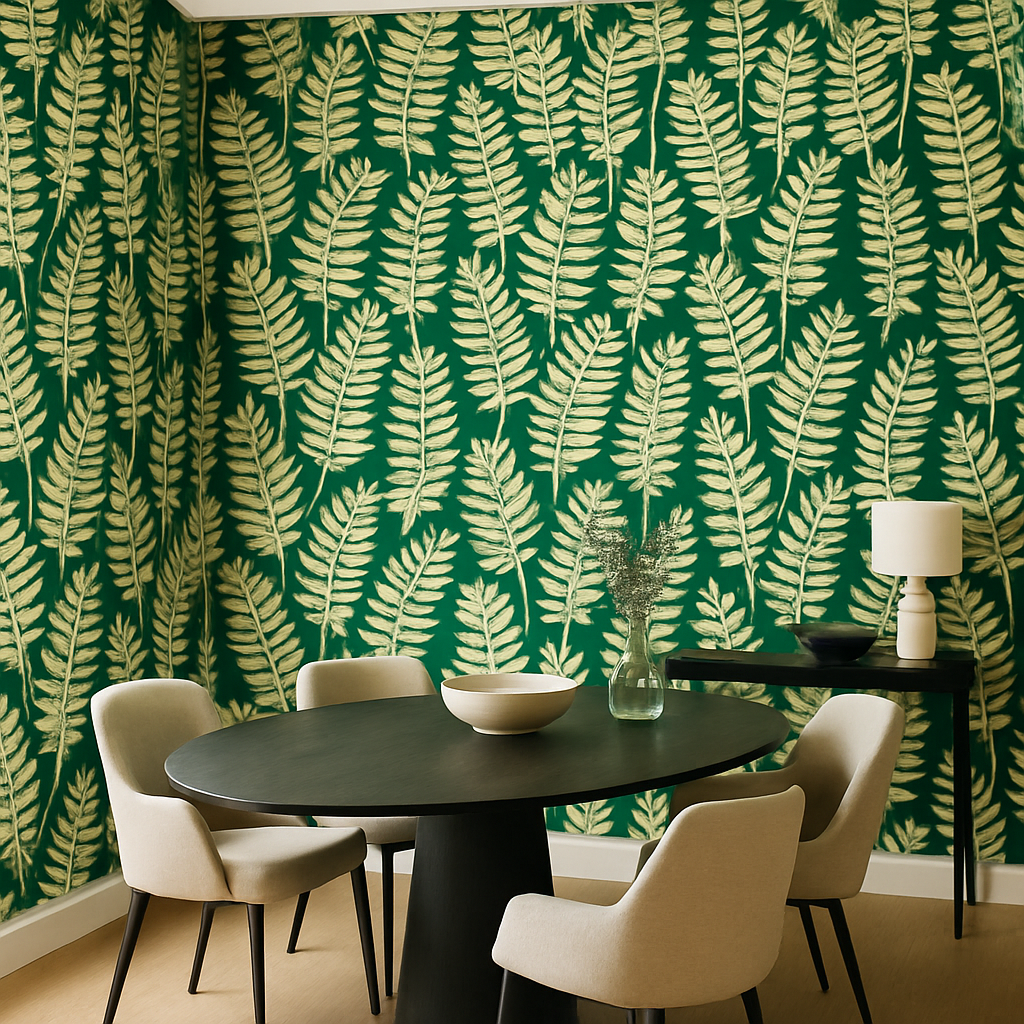 Papier peint arbres tropicaux