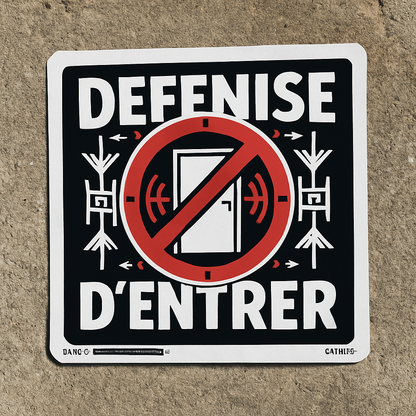 Sticker Bonnes Ondes - Énergie Positive