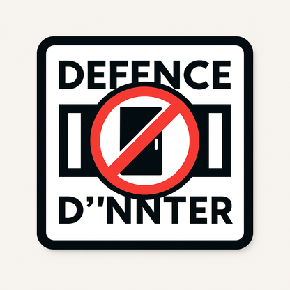 Sticker Stop Viol - Sensibilisation & Respect