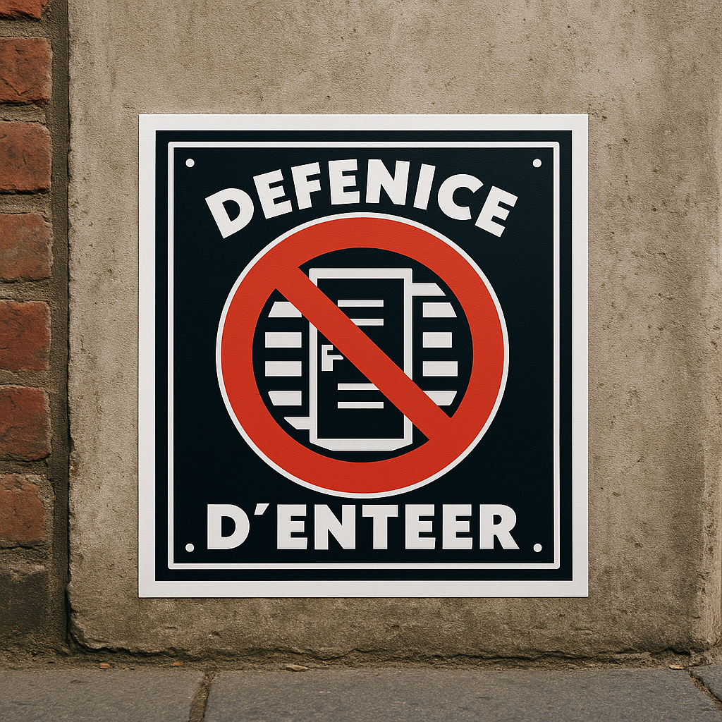 Sticker Bonne Humeur - Typographie Moderne