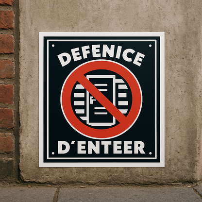 Sticker Bonne Humeur - Typographie Moderne
