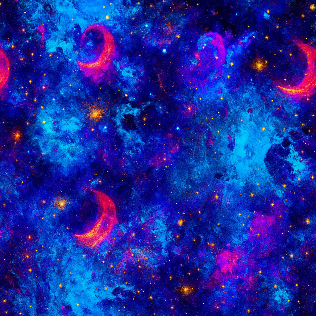 Papier Peint Motif Astral Élégant