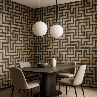 Papier Peint Style Brut et Authentique pour Intérieur Industriel