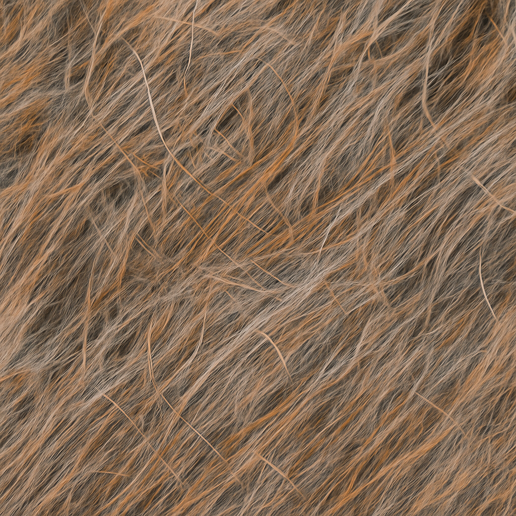 Papier Peint Élégante Herbe de la Pampa Gris et Brun