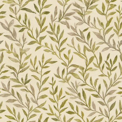 Papier peint Feuilles et Branches Aquarelles