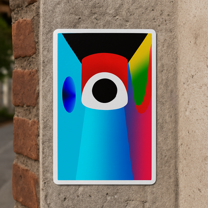 Sticker unique et créatif