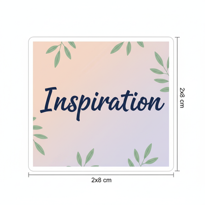Sticker Inspiration - Design Motivateur
