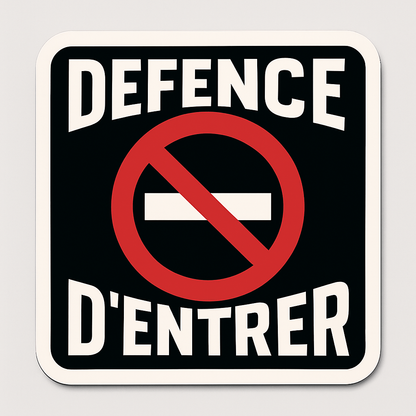 Sticker « Crois en toi » - Message Motivant