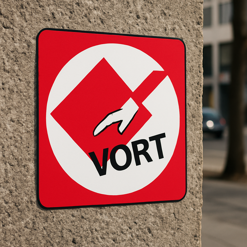 Sticker Voiture Stop - Signal Clair et Impactant