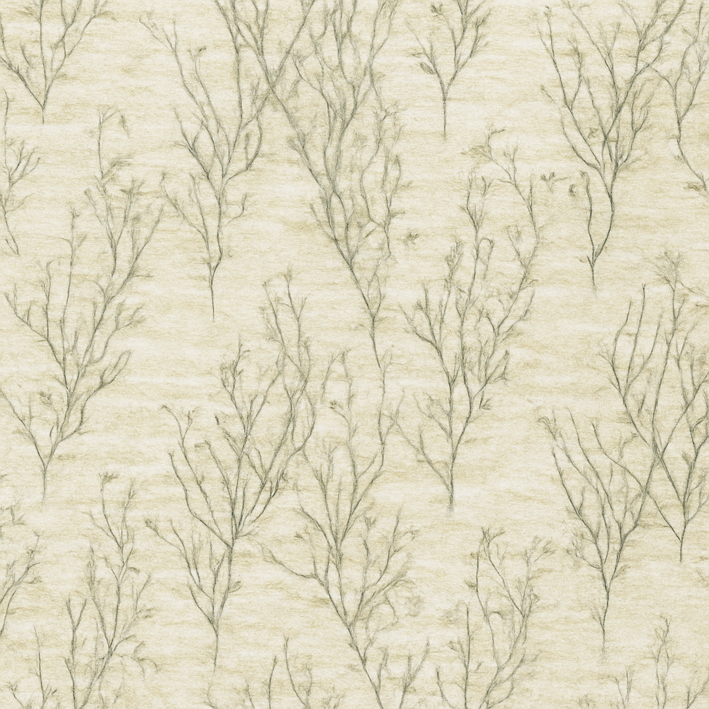 Papier Peint Épis d'Herbe Beige