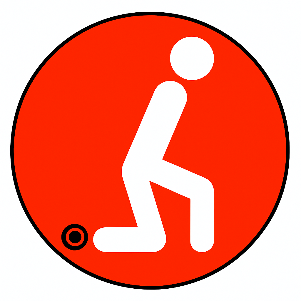 Sticker Interdit d'Uriner Ici 10x10 cm