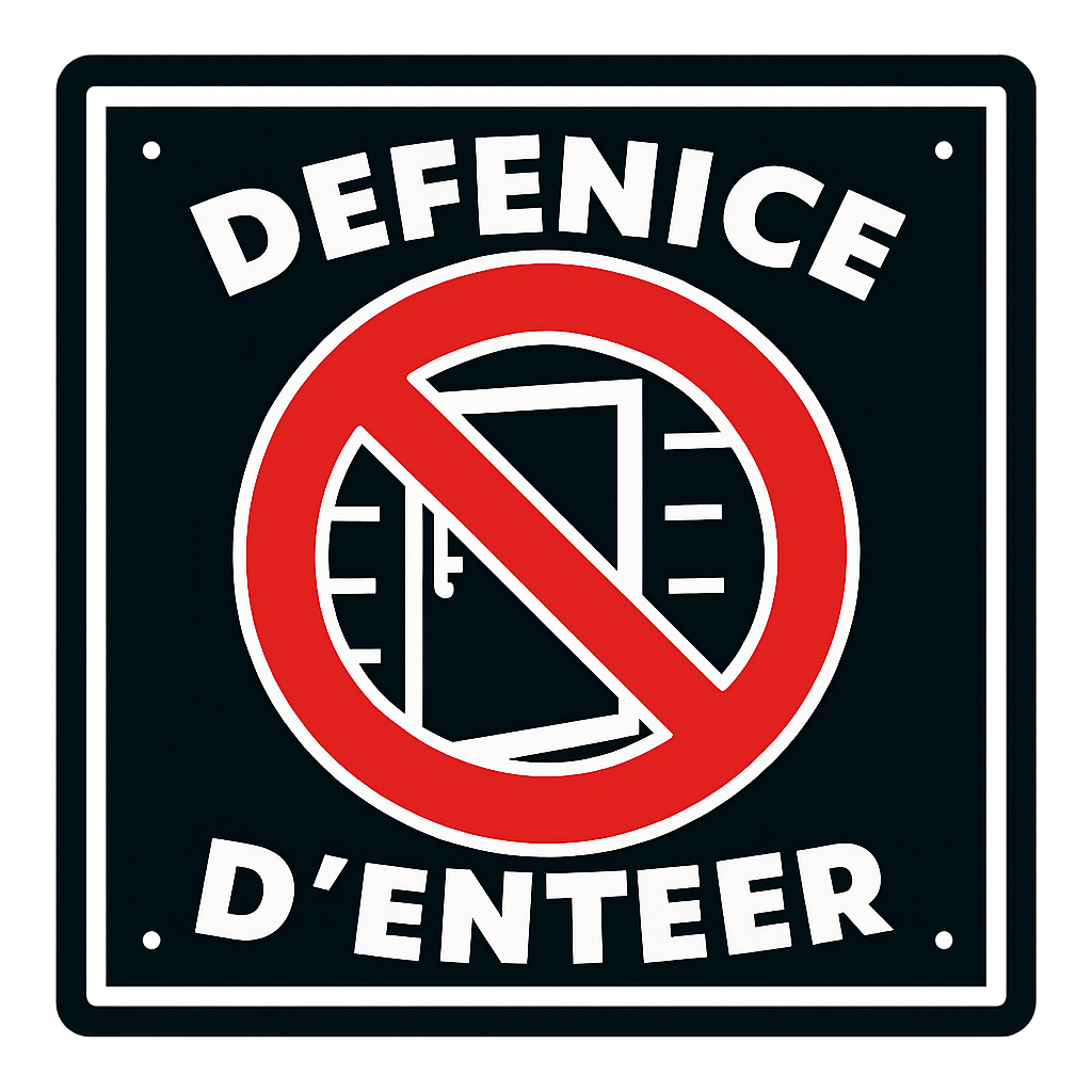 Sticker Bonne Humeur - Typographie Moderne