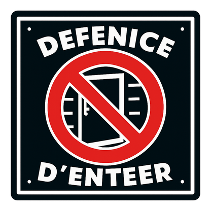 Sticker Bonne Humeur - Typographie Moderne