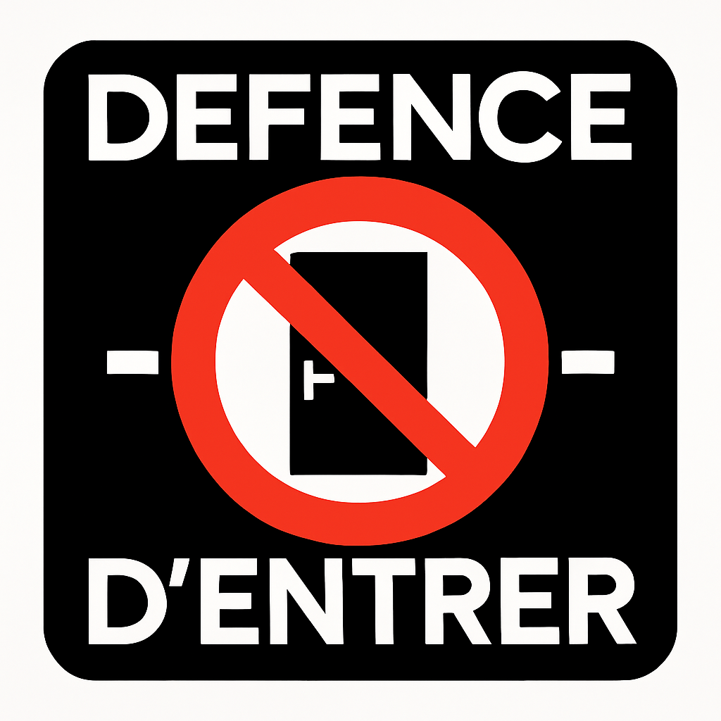 Sticker Stop Viol - Sensibilisation & Respect