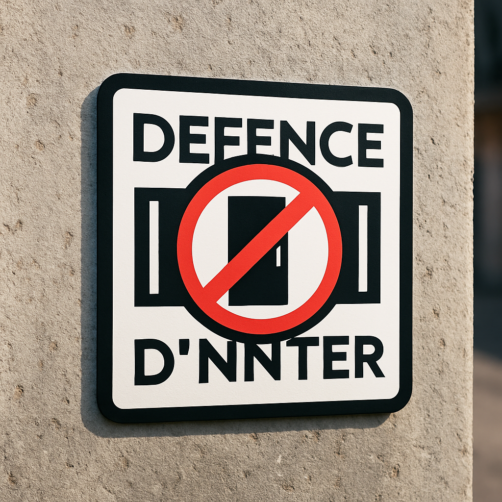 Sticker Stop Viol - Sensibilisation & Respect