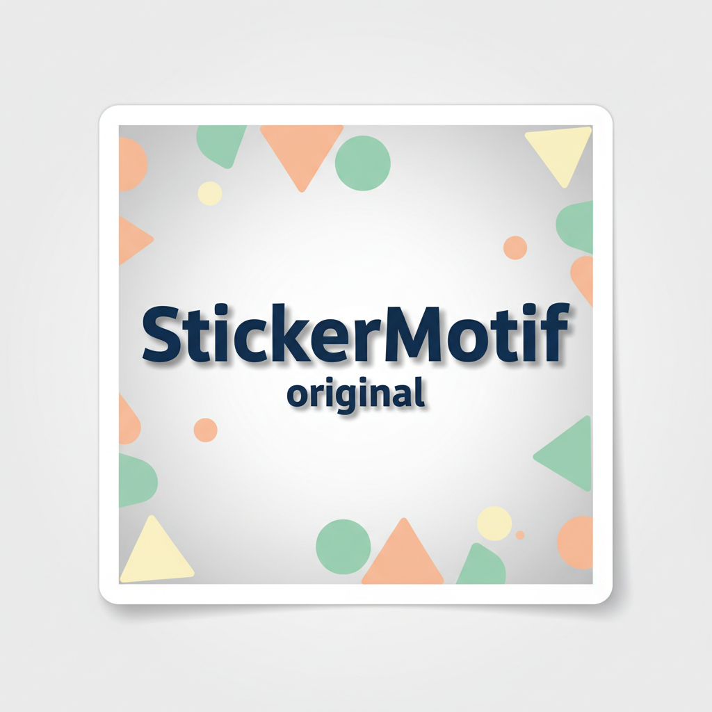 StickerMotif original - Design unique