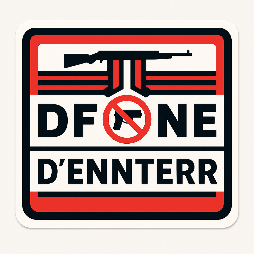 Sticker Voiture Stop - Signalisation Auto 10x10 cm