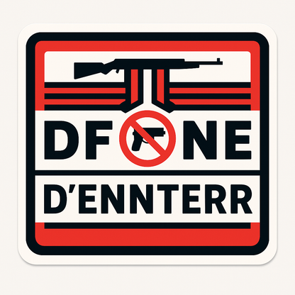 Sticker Voiture Stop - Signalisation Auto 10x10 cm