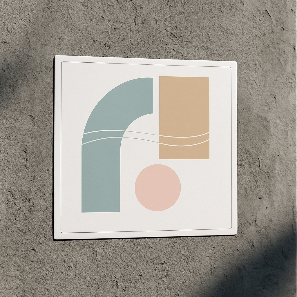 Sticker Épuré et Polyvalent