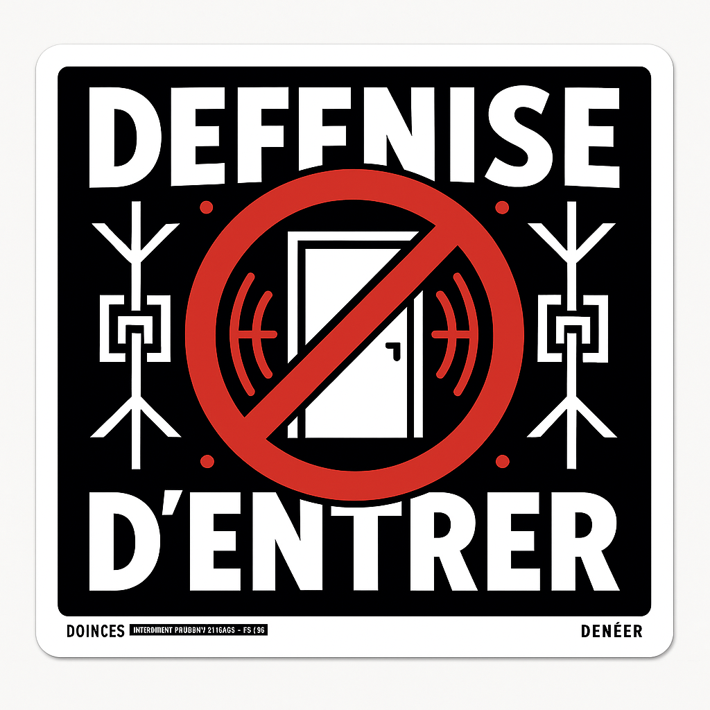 Sticker Bonnes Ondes - Énergie Positive