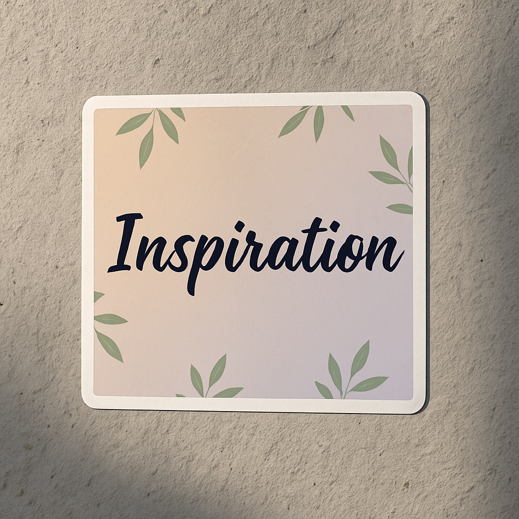 Sticker Inspiration - Design Motivateur