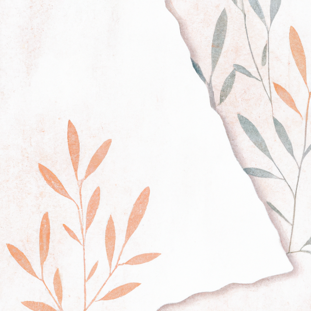 Papier peint style scandinave tons doux motifs nature