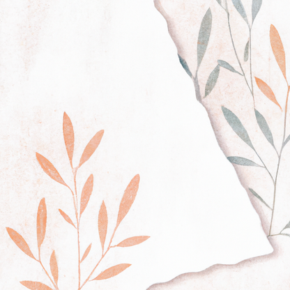 Papier peint style scandinave tons doux motifs nature