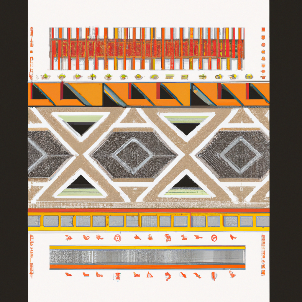 Motifs Tribaux Africains &amp; Géométrie Ethnique Malgache