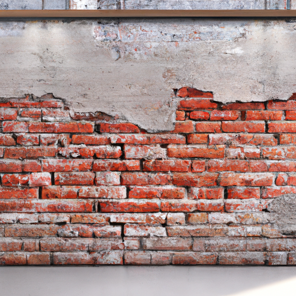Papier peint effet béton et brique style loft new-yorkais